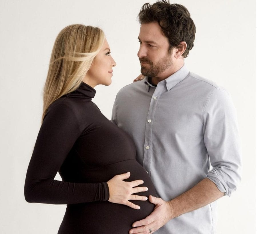 The newly wed couple Stassi and Beau welcome their first child