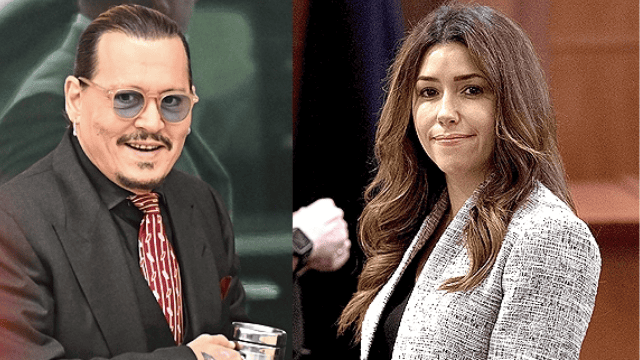 is johnny depp dating her lawyer?